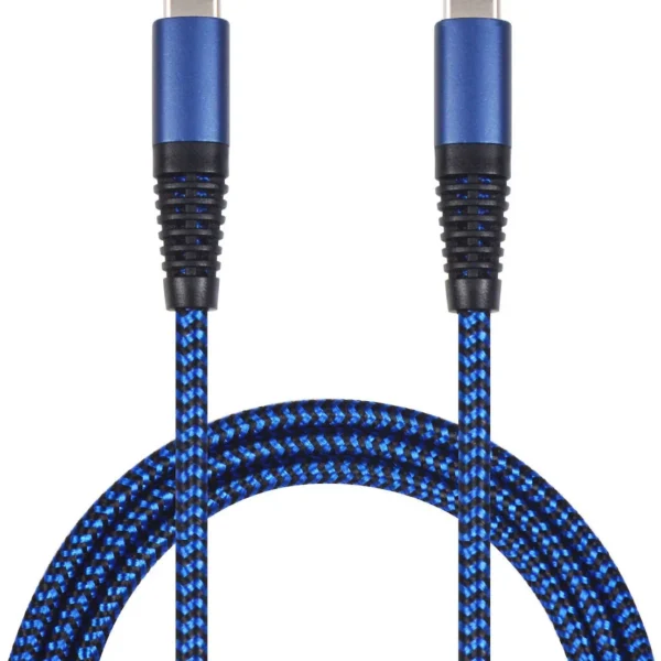 2GO USB 2.0 Cable USB-C male - USB-C Μπλε 1m 797194
