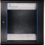 Extralink Επιτοίχια Καμπίνα Rack 12U Μαύρο EX.7263