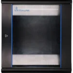 Extralink Επιτοίχια Καμπίνα Rack 12U Μαύρο EX.7256