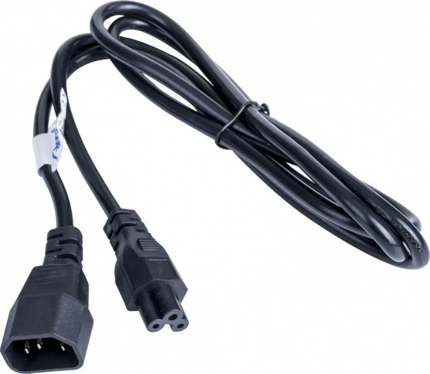 20240215145206_akyga_iec_c5_iec_c13_cable_1_5m_ak_nb_09a.jpeg Akyga IEC C5 - IEC C13 Cable 1.5m Μαύρο AK-NB-09A - Image 1