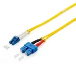 Equip Καλώδιο Οπτικής Ίνας 10m Κίτρινο 254336