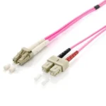 Equip Καλώδιο Οπτικής Ίνας 5m Μωβ 255535