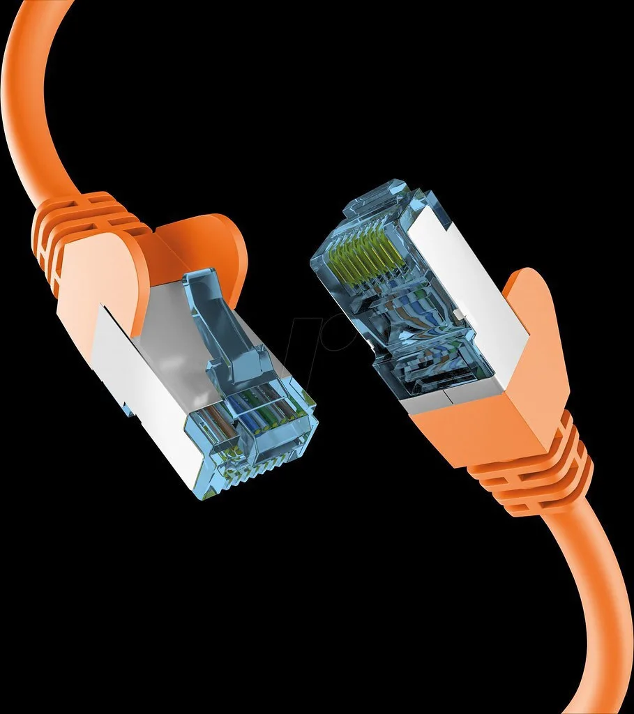 EFB U/UTP Cat.7 (10Gbps) Καλώδιο Δικτύου Ethernet 7.5m Πορτοκαλί EC020200226 - Image 1