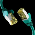 EFB S/FTP Cat.6a (Gigabit) Καλώδιο Δικτύου Ethernet 7.5m Πράσινο EC020200082