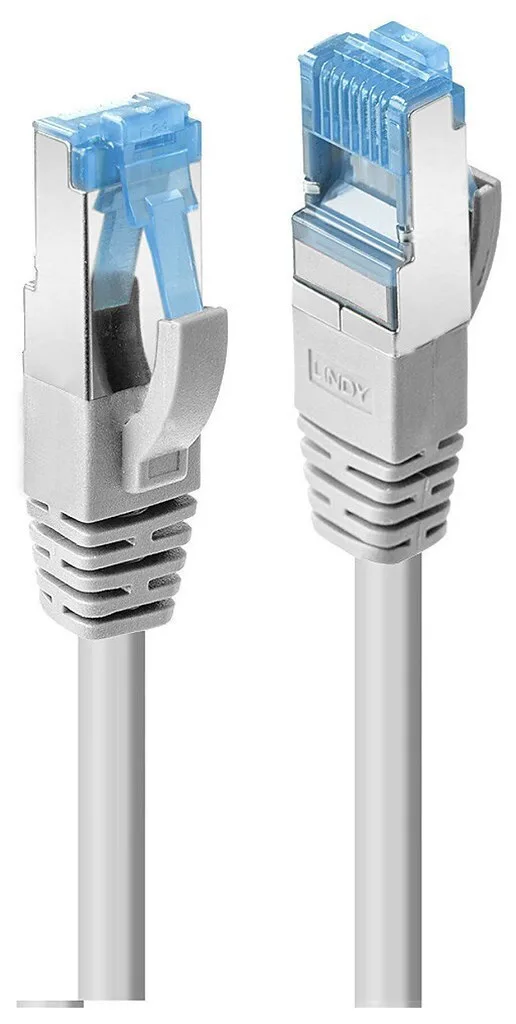 Lindy S/FTP Cat.6a (Gigabit) Καλώδιο Δικτύου Ethernet 3m Γκρι 47634 - Image 1