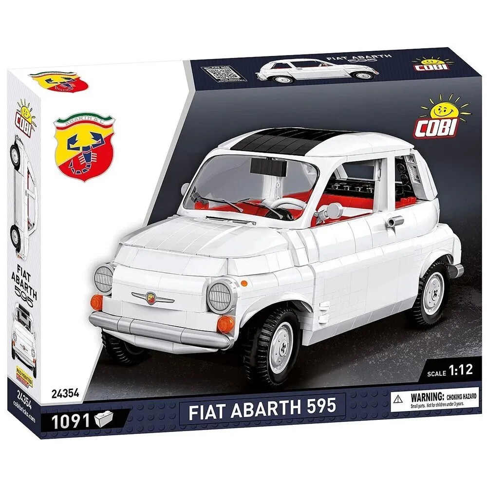 20240404115743_cobi_touvlakia_fiat_abarth_595_gia_9_eton_1091tmch_cobi_24354.jpeg Cobi Τουβλάκια Fiat Abarth 595 για 9+ Ετών 1091τμχ COBI-24354 - Image 1