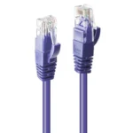 Lindy U/UTP Cat.6 (Gigabit) Καλώδιο Δικτύου Ethernet 2m Μωβ 48123