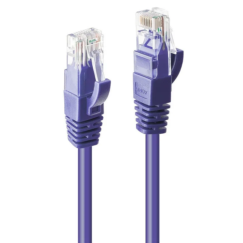 20240416093927_lindy_u_utp_kalodio_diktyou_ethernet_2m_mov_1tmch_48123.jpeg Lindy U/UTP Cat.6 (Gigabit) Καλώδιο Δικτύου Ethernet 2m Μωβ 48123 - Image 1
