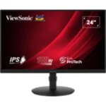 Viewsonic VA2408-HDJ IPS Monitor 24" FHD 1920x1080 με Χρόνο Απόκρισης 5ms GTG