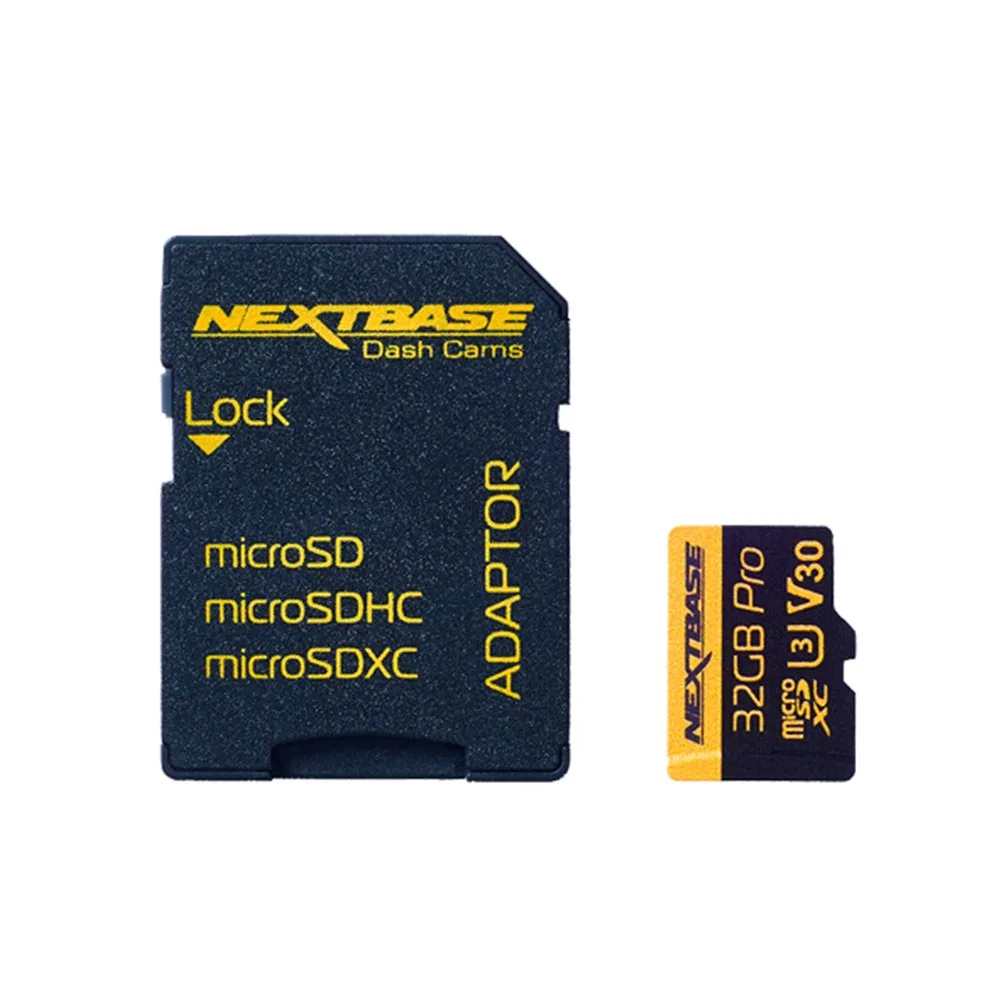 NextBase SDXC 32GB U3 V30 30MB/s με αντάπτορα - Image 1