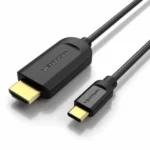Vention Cable HDMI male - HDMI male 1m Μαύρο CGUBF