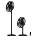 Cecotec EnergySilence 555 2in1 Smart XL Πολυμορφικός Ανεμιστήρας 55W Διαμέτρου 40cm με Τηλεχειριστήριο Μαύρος