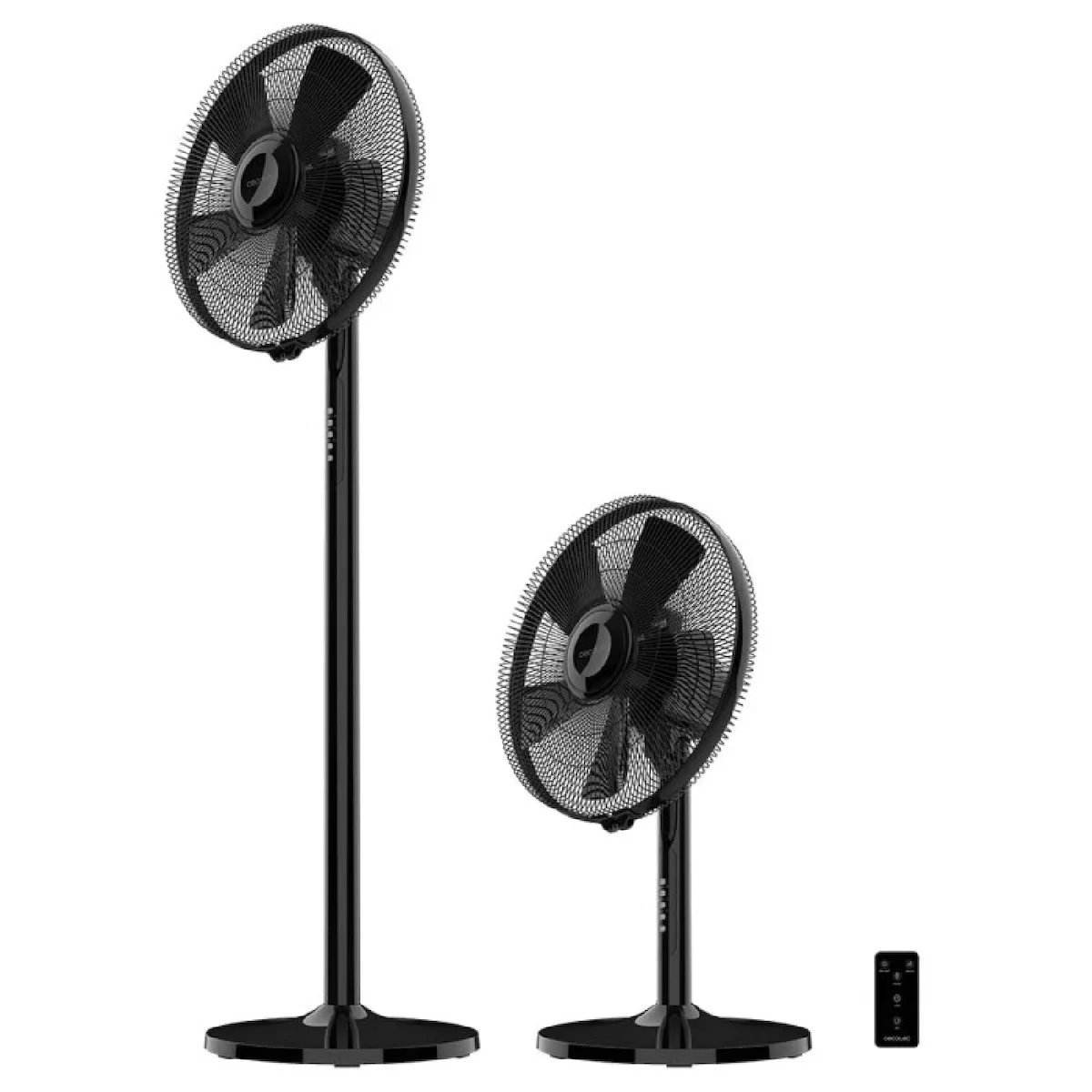 Cecotec EnergySilence 555 2in1 Smart XL Πολυμορφικός Ανεμιστήρας 55W Διαμέτρου 40cm με Τηλεχειριστήριο Μαύρος - Image 1