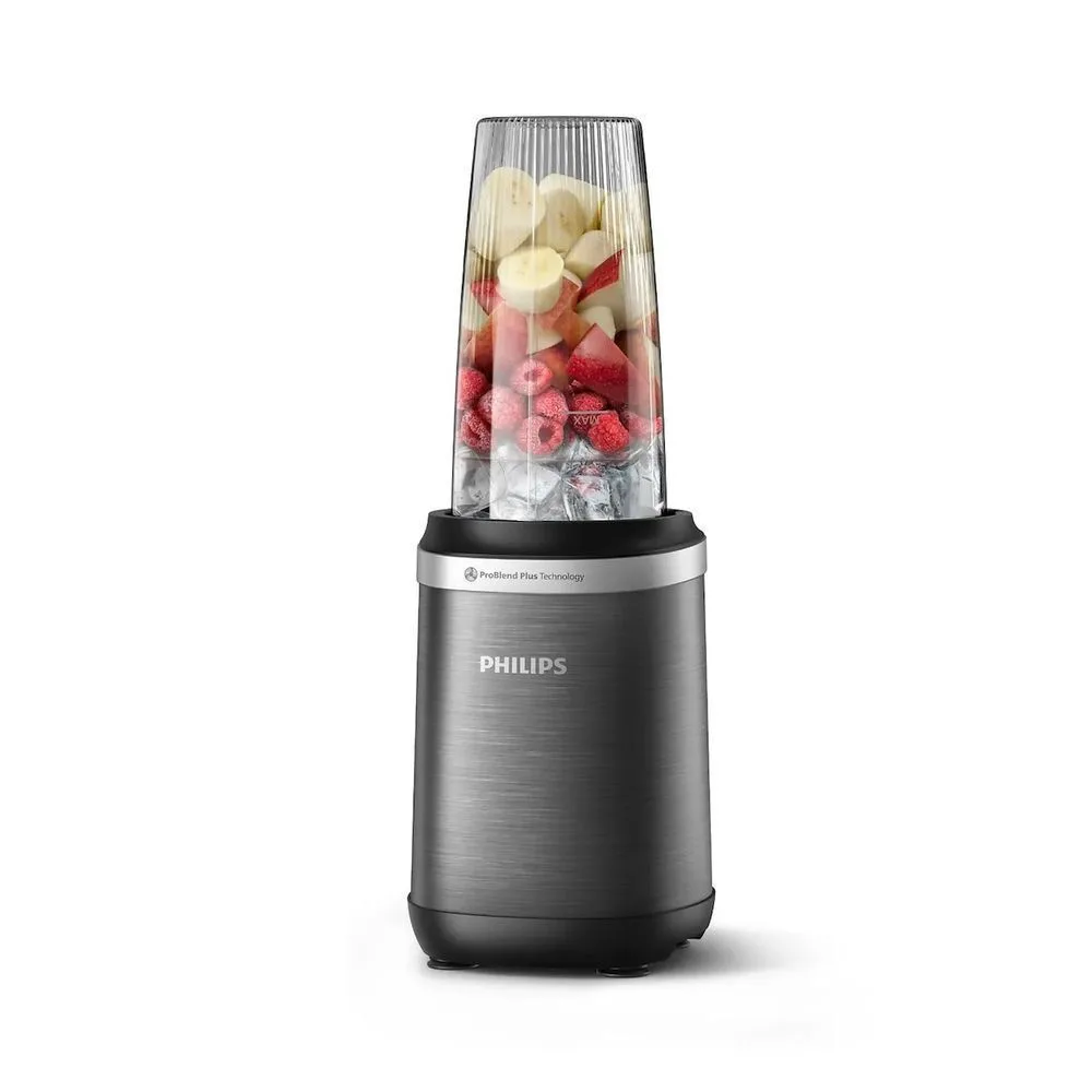 20240612122230_philips_hr2767_00_mplenter_gia_smoothies_0_3lt_1000w_gri.jpeg Philips 5000 Series Μπλέντερ με Κανάτα Tritan 700 ml 1000W Γκρι - Image 1