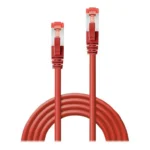 Lindy S/FTP Cat.6 (Gigabit) Καλώδιο Δικτύου Ethernet 1m Κόκκινο 47732