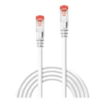 Lindy S/FTP Cat.6 (Gigabit) Καλώδιο Δικτύου Ethernet 0.5m Λευκό 47791