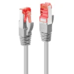 Lindy S/FTP Cat.6 (Gigabit) Καλώδιο Δικτύου Ethernet 7.5m Γκρι 47707