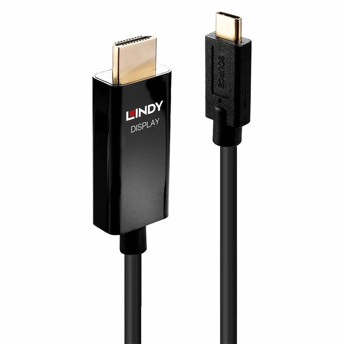 Lindy Cable HDMI male - USB-C male 2m Μαύρο 43292 - Image 1