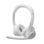 Logitech Zone 300 Ασύρματα On Ear Multimedia Ακουστικά με μικρόφωνο και σύνδεση Bluetooth σε Λευκό χρώμα