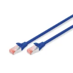Digitus S/FTP Cat.6 (Gigabit) Καλώδιο Δικτύου Ethernet 10m Μπλε DK-1644-100/B