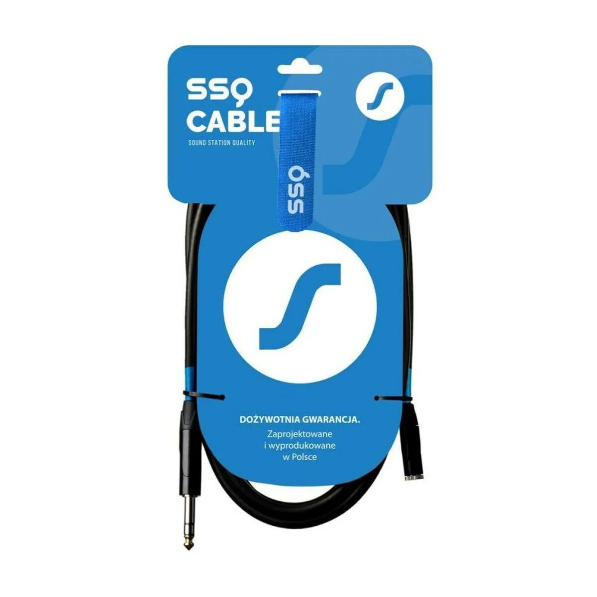 Sound Station Quality (SSQ) Cable 6.3mm male - 6.3mm male 5m (SS-2070) - Image 1