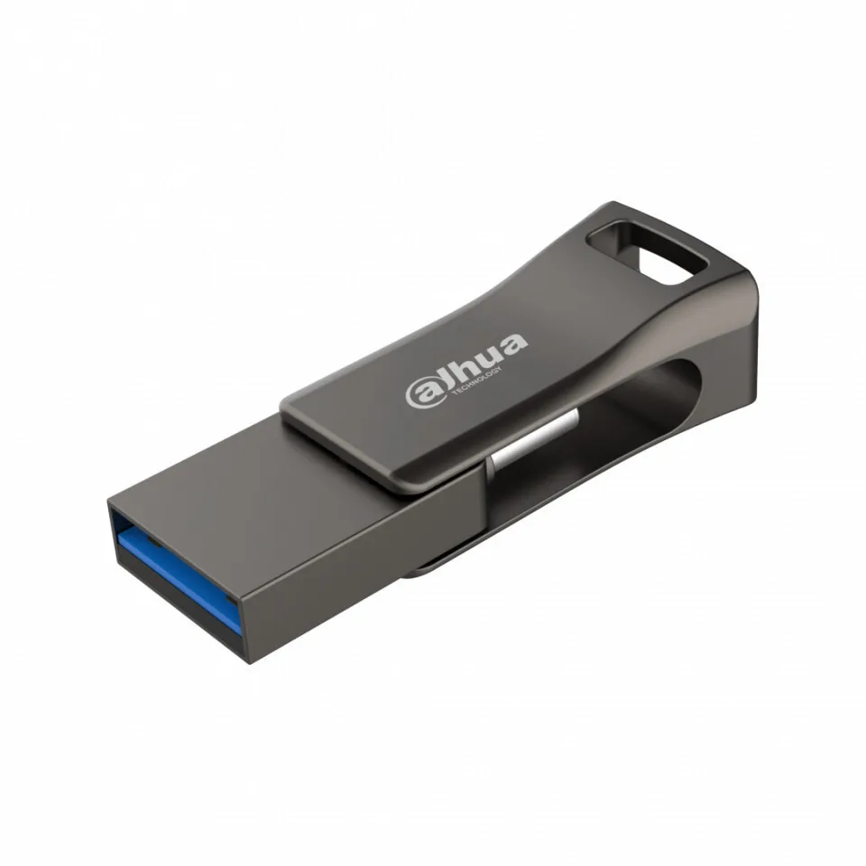 Dahua 128GB USB 3.2 Stick με σύνδεση USB-A & USB-C Μαύρο - Image 1