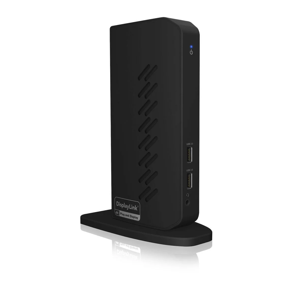 Icy Box USB-C / USB-A Docking Station με HDMI/DisplayPort 4K PD Ethernet και σύνδεση 2 Οθονών Μαύρο (IB-DK2252AC) - Image 1