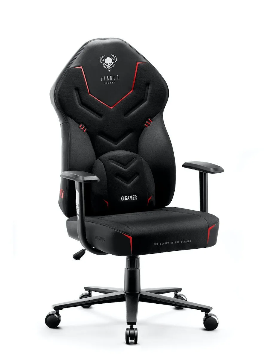 20240809150959_diablo_x_gamer_karekla_gaming_dermatinis_dark_obsidian.jpeg Diablo X-Gamer Καρέκλα Gaming Δερματίνης Dark Obsidian - Image 1
