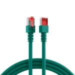 EFB S/FTP Cat.6 (Gigabit) Καλώδιο Δικτύου Ethernet 0.25m Πράσινο K5514.0,25