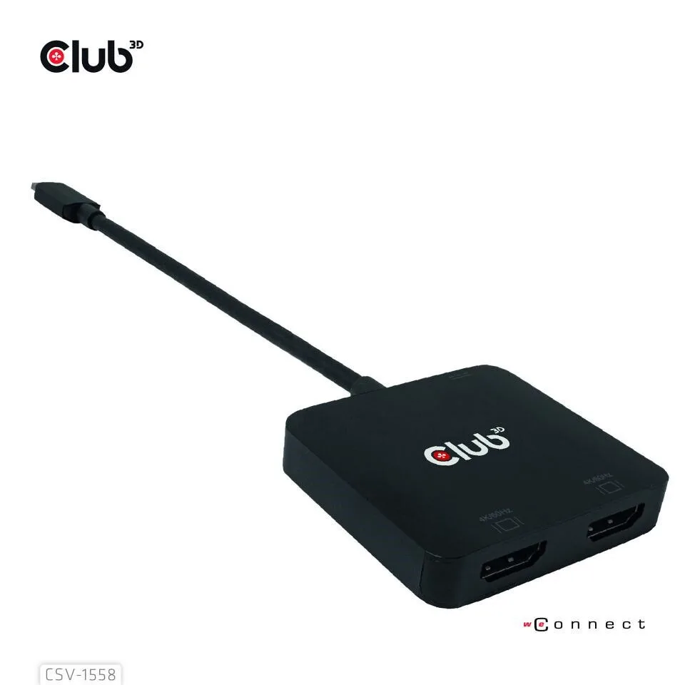 20241007124304_club3d_usb_c_docking_station_me_hdmi_displayport_4k_pd_mayro_csv_1558.jpeg Club3D USB-C Docking Station με HDMI/DisplayPort 4K PD Μαύρο (CSV-1558) - Image 1