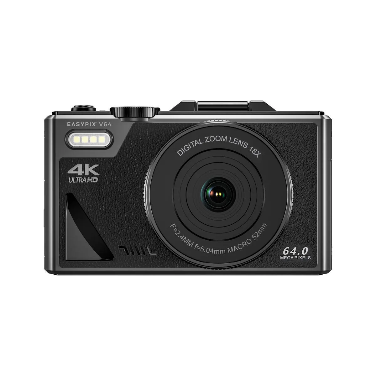 20241018162911_easypix_compact_fotografiki_michani_mayri.jpeg EasyPix V64 Flip Compact Φωτογραφική Μηχανή Μαύρη - Image 1
