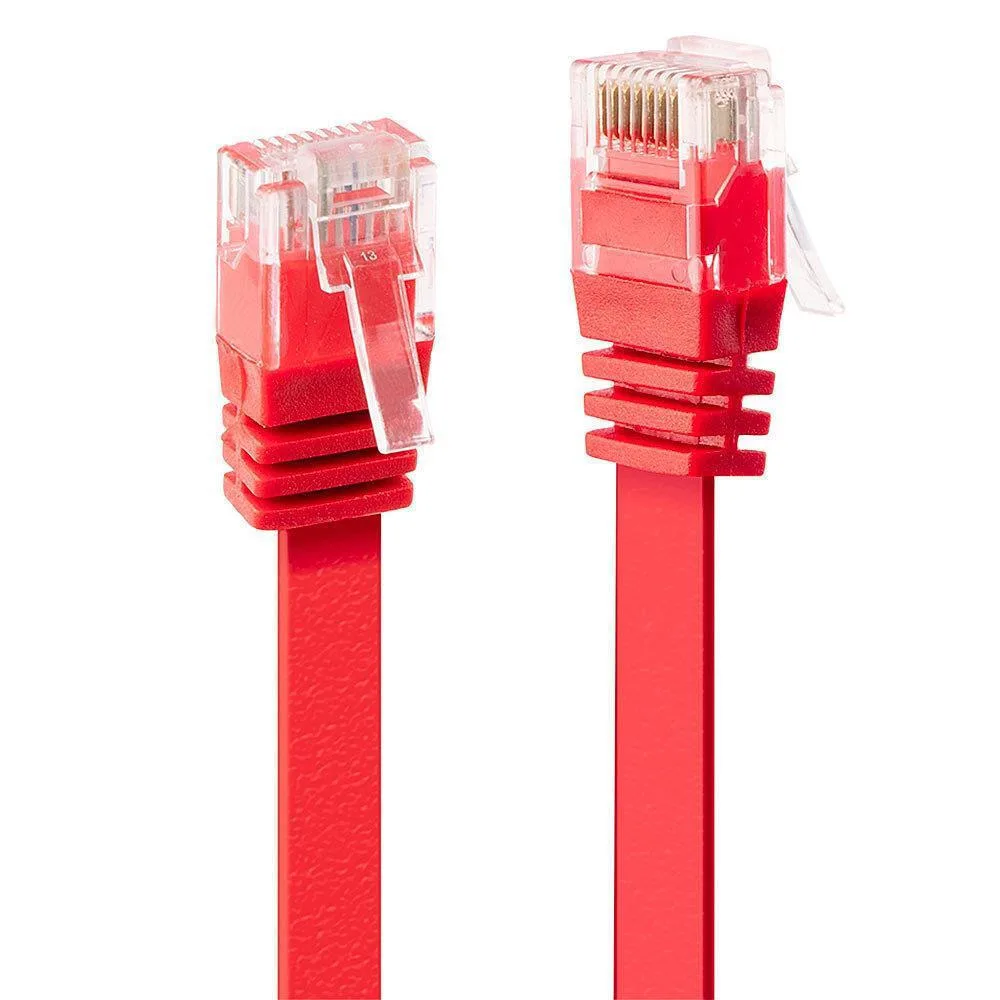 Lindy U/UTP Cat.6 (Gigabit) Καλώδιο Δικτύου Ethernet 1m Κόκκινο 47514 - Image 1