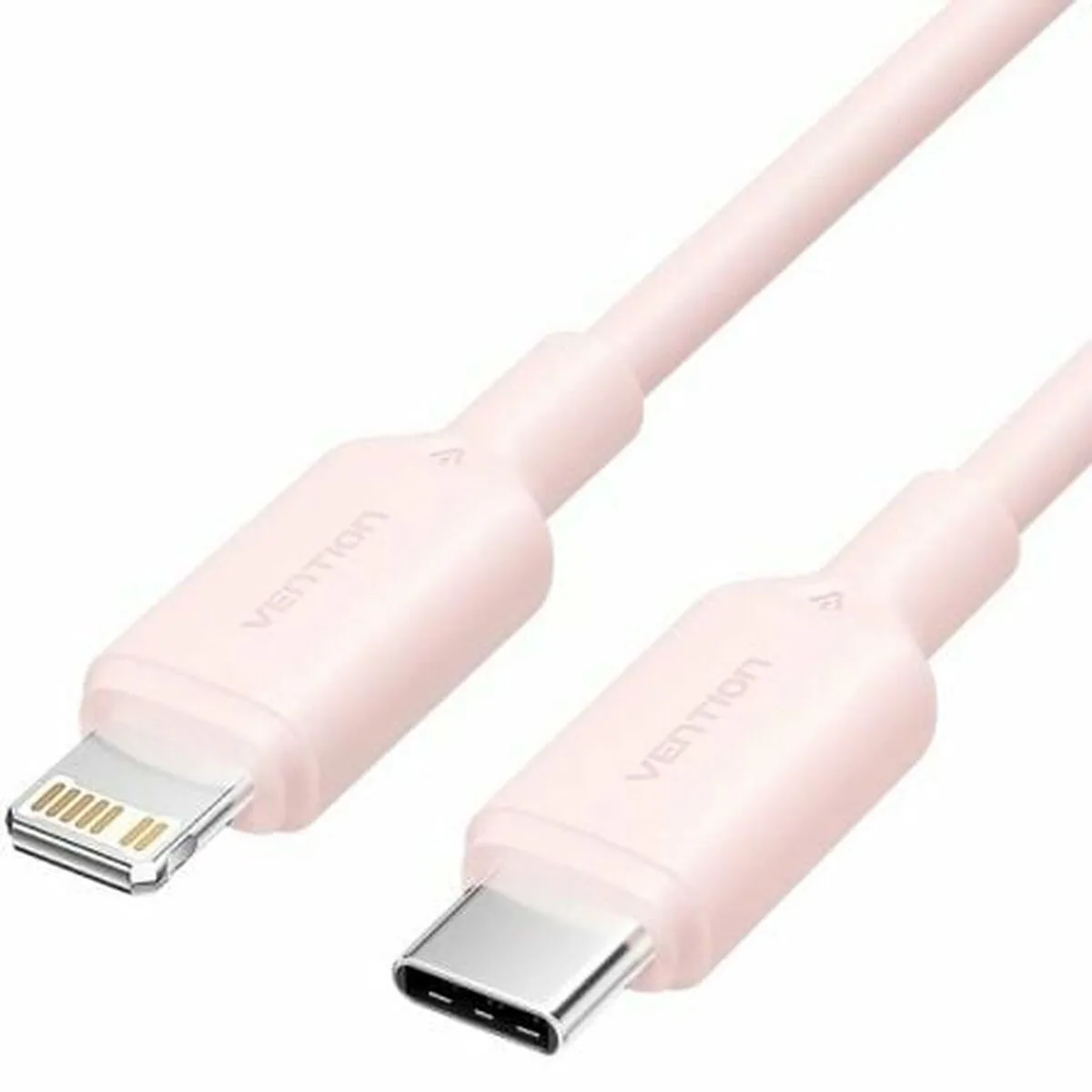 20241025134306_vention_usb_a_to_lightning_cable_2m.jpeg Vention USB-A to Lightning Cable Ροζ 2m LAKPH - Image 1