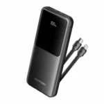 Vention FHO Power Bank 10000mAh 22.5W με 2 Θύρες USB-A και Θύρα USB-C Μαύρο
