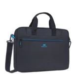 Rivacase Regent Τσάντα για Laptop 14" σε Μαύρο χρώμα