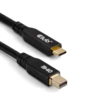 Club3D USB 2.0 Cable USB-C male - mini DisplayPort PD Μαύρο 2m CAC-1561