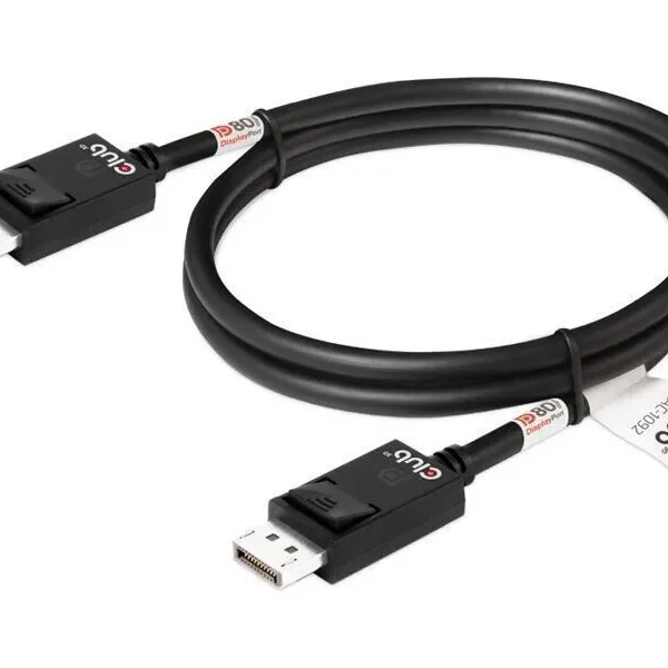Club3D Cable DisplayPort male - DisplayPort male 1.6m Μαύρο