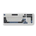 MCHOSE K99 Ασύρματο Gaming Μηχανικό Πληκτρολόγιο με KTT Hyacinth διακόπτες και RGB φωτισμό (Αγγλικό US) Λευκό