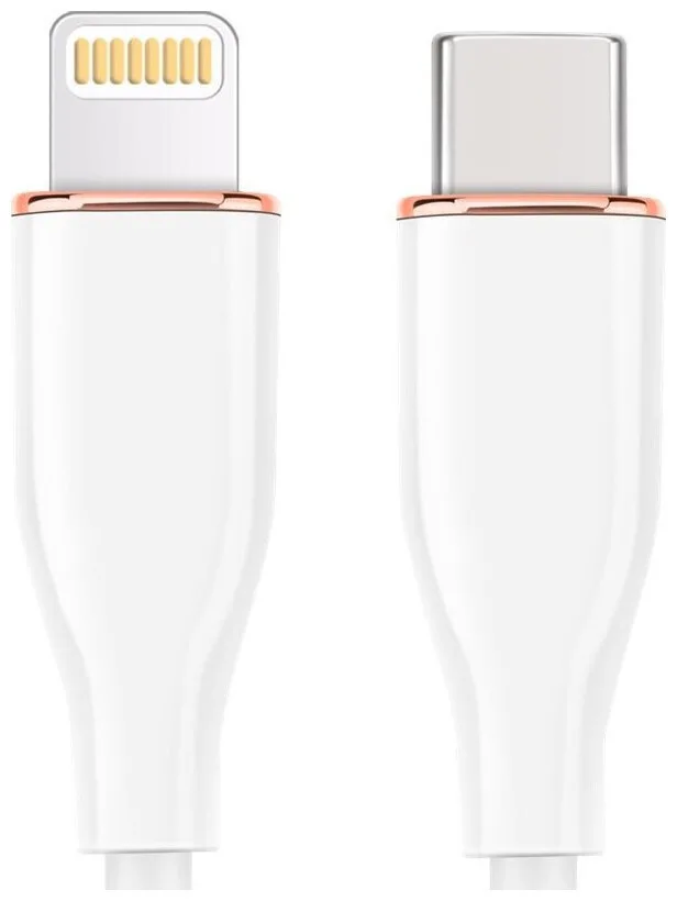 20250205104125_gembird_usb_a_to_lightning_cable_leyko_1_5m.jpeg Gembird USB-A to Lightning Cable 20W Λευκό 1.5m - Image 1
