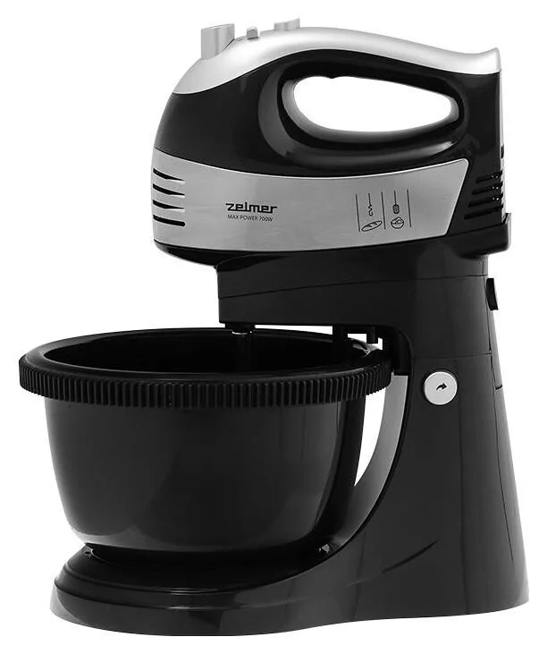 20250217133449_zelmer_zhm2459b_mixer_me_plastiko_kado_mayro_700w.jpeg Zelmer ZHM2459B Μίξερ με Πλαστικό Κάδο 2.5lt Μαύρο 700W - Image 1