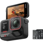 Insta360 Ace Pro 2 Action Camera 8K Υποβρύχια Standard Bundle με Οθόνη Αφής 2.4" και Wi-Fi Μαύρη
