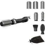 Rowenta Brush Activ Κεραμική Ηλεκτρική Βούρτσα με Αέρα για Ίσιωμα και Μπούκλες 1000W UB9540F0