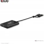 Club-3d Video Splitter 2:1 Csv-1475 Usb Type-c Usb Type-a Adapter To 2x Hdmi Displaylink 4k 60hz