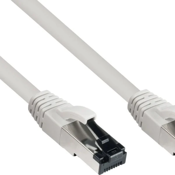 Alcasa SF/UTP Cat.8.1 Καλώδιο Δικτύου Ethernet 1.5m Γκρι