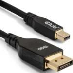 Club3D Cable DisplayPort male - DisplayPort male 1m Μαύρο (CAC-1116)