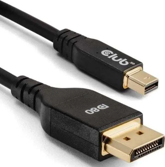 20250311130837_club3d_cable_displayport_male_displayport_male_1m_mayro_cac_1116.jpeg Club3D Cable DisplayPort male - DisplayPort male 1m Μαύρο (CAC-1116) - Image 1