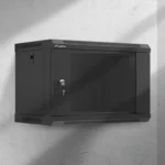 Lanberg Επιτοίχια Καμπίνα Rack 6U Μαύρο