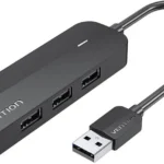 Vention Hub 3 Θυρών USB 2.0 με σύνδεση USB-A / Ethernet CHPBB