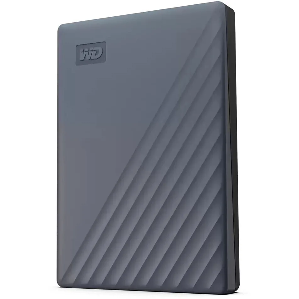 20250318153132_western_digital_my_passport_usb_c_exoterikos_hdd_2tb_2_5_silicon_grey.jpeg Western Digital My Passport USB-C / USB 3.0 Εξωτερικός HDD 2TB 2.5" Silicon Grey - Image 1