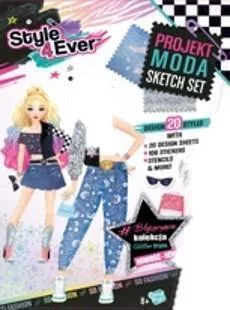 Ζωγραφική Style 4 Ever Fashion Designer Mini Sketch Set για Παιδιά 6+ Ετών 3151 - Image 1